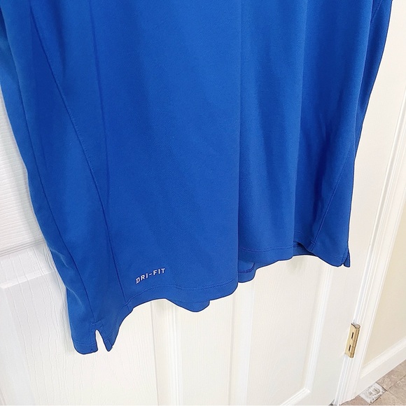 ✧･ﾟnike blue dri-fit polo - Picture 3 of 5
